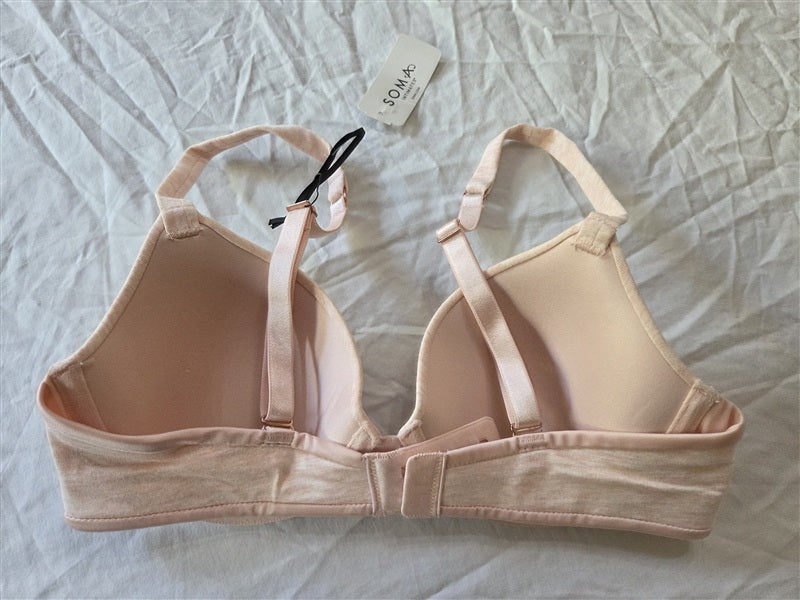 NWT Soma 32B TellTale The Dreamer Demi Bra Peach 136940