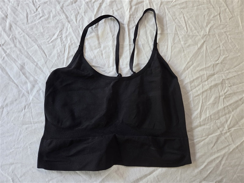 NWOT Wacoal 34 B Smooth Longline Bralette 835375 Black 136945
