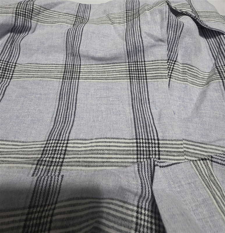 NWT Anthropologie J.O.A. x Chriselle XS Off Shoulder Plaid Peplum Top 136947