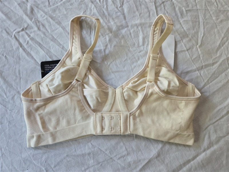 NWT Bali SM Comfort Revolution Underwire Bra 3428 Ivory 136949