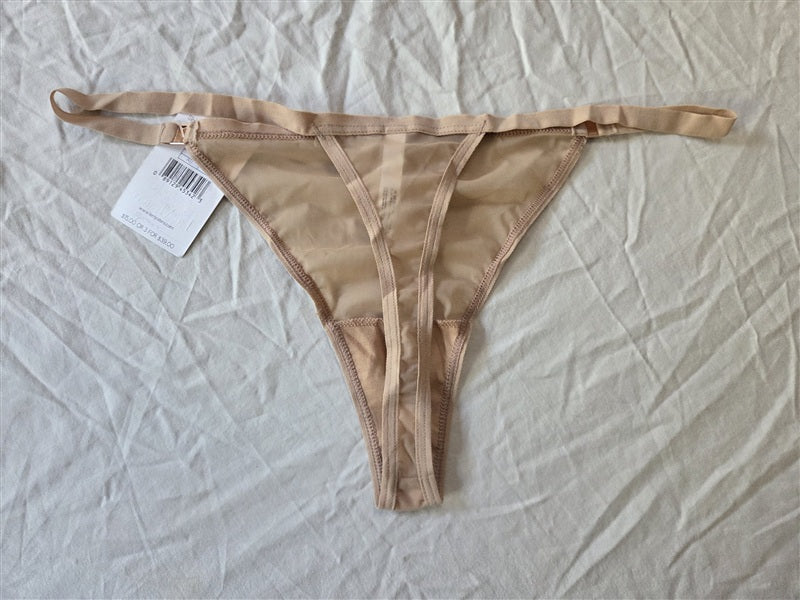 Le Mystere Sheer Seduction Thong XL 3225 Beige 136950