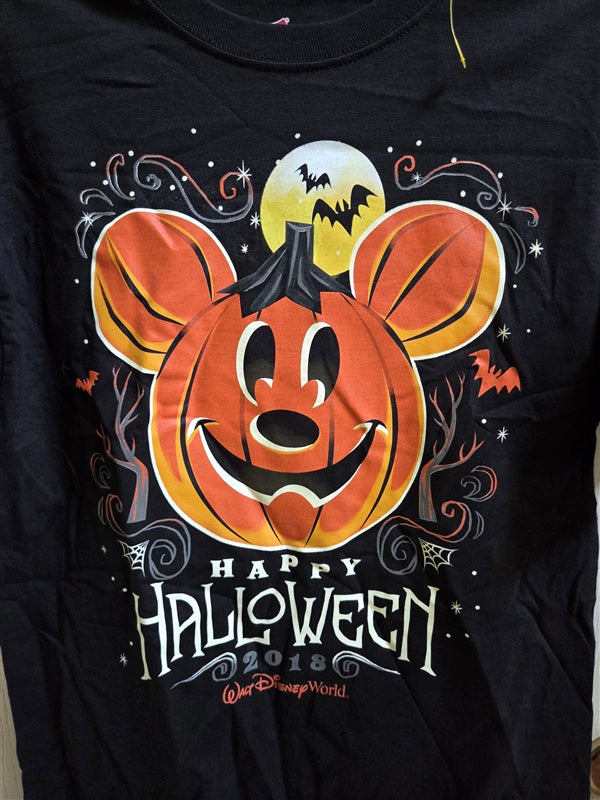 NWOT Disney 2018 Happy Halloween Mickey Mouse T Shirt 136963