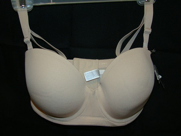 NWOTD Wacoal 34G Red Carpet Strapless Convertible Bra 854119 Beige 136976