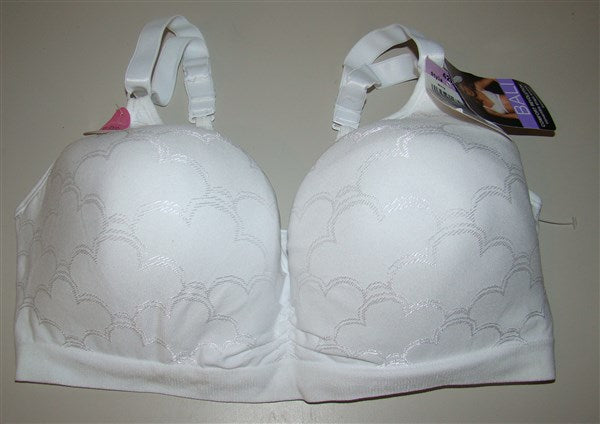 NWOT Bali Convertible 36DD Revolution Wirefree Cloud Pattern Bra 3550 136999