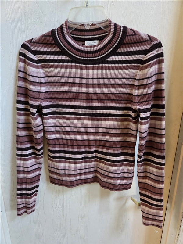 NWT Anthropologie Gentle Fawn L Elyse Top Pink Stripe Sweater 137008