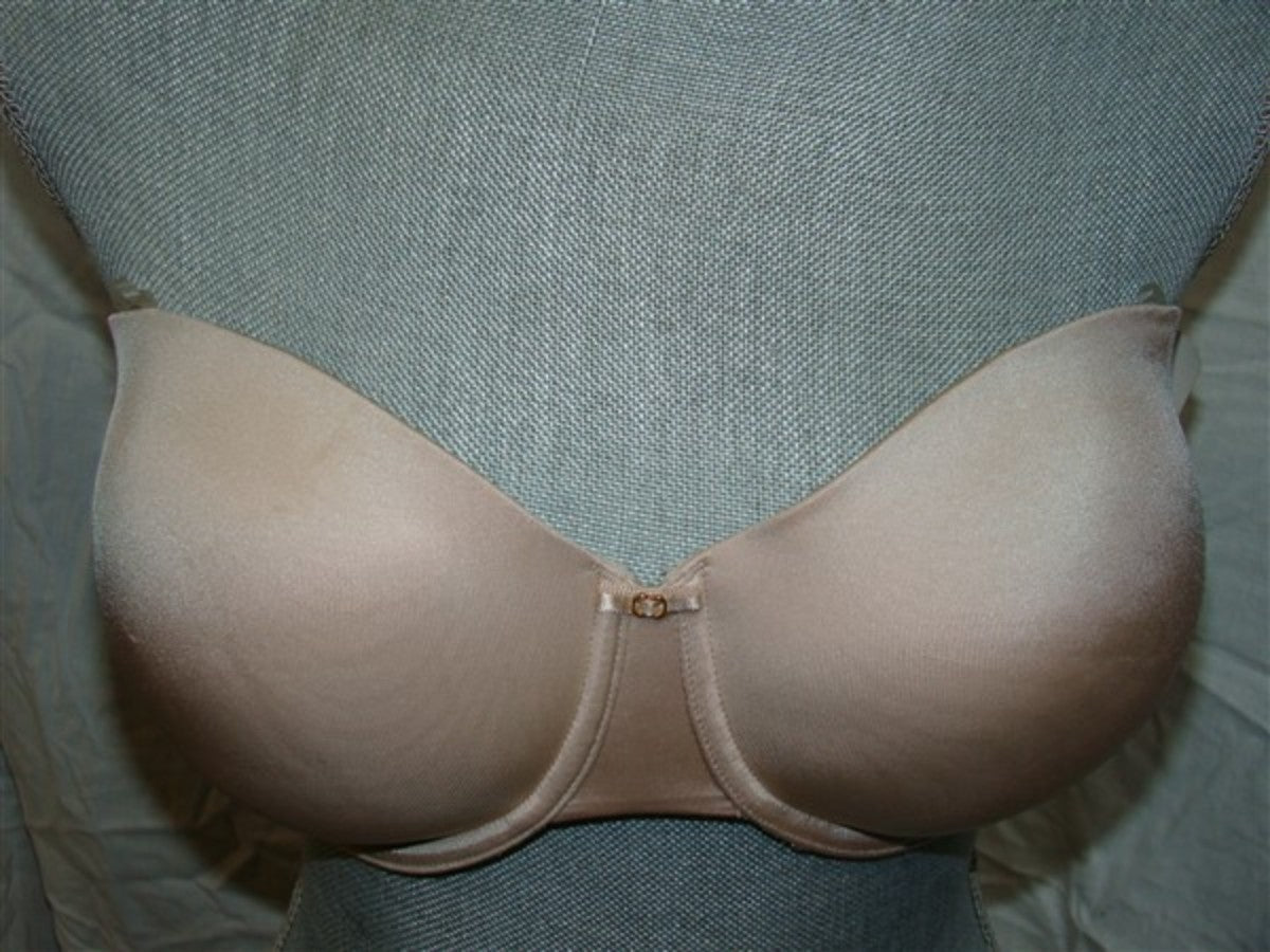 NWOT Vanity Fair 36DD Beauty Back Strapless Bra 74345 Beige 137011
