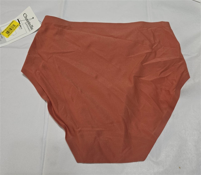 NWT Chantelle OS Soft Stretch Seamless Hipster Shorty Panty 2644 Terra 137015