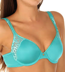 NWT Natori 32C Boa Full Fit Underwire Convertible Contour Bra 736049 Teal 137019