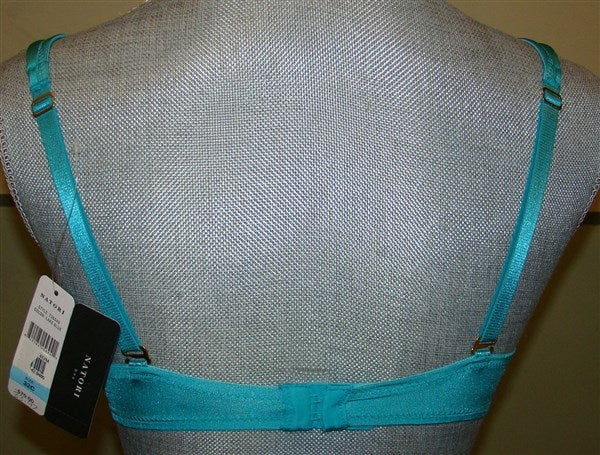 NWT Natori 32C Boa Full Fit Underwire Convertible Contour Bra 736049 Teal 137019