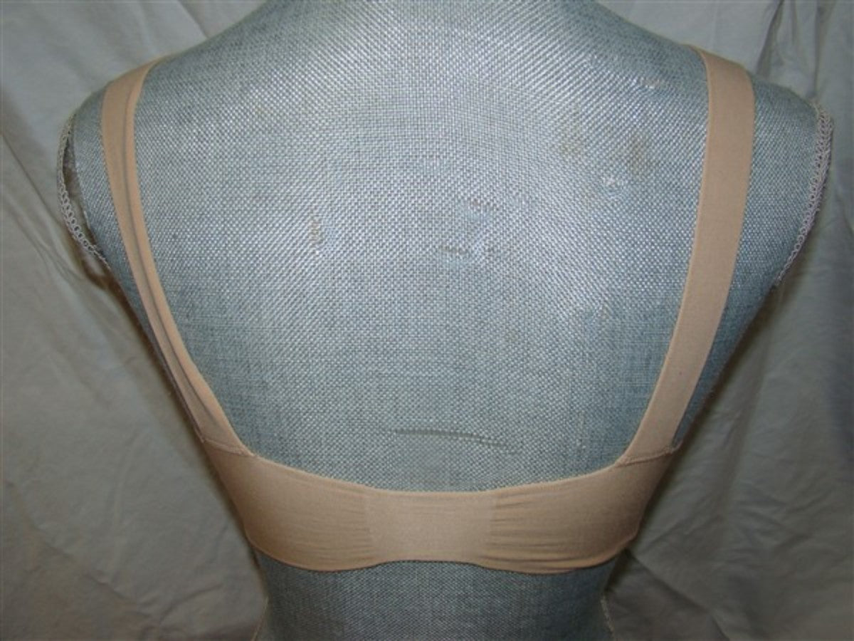 NWT Spanx 34B Bra-llelujah Non-Padded Front Close Bra 335 Beige 137022