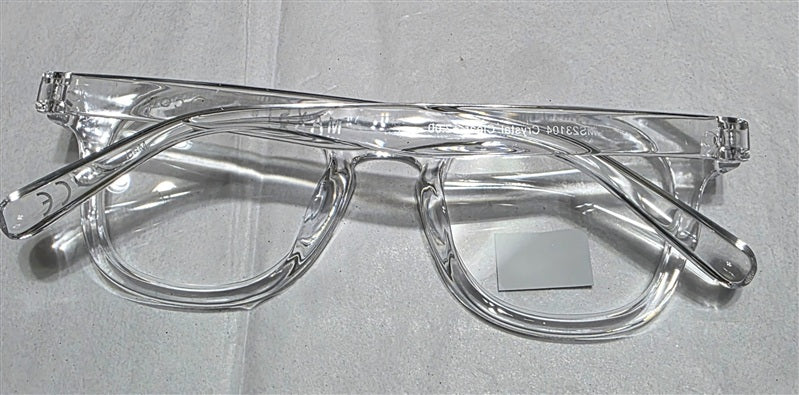 NWT Max Studio Clear 2.0 Cat Eye Round Thick Reading Nerd Glasses 137067