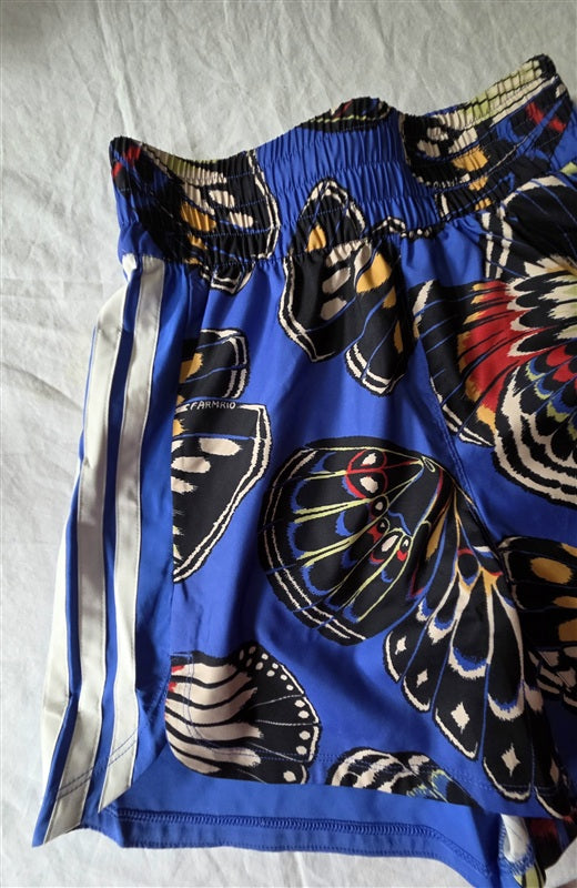 NWT ADIDAS x FARM RIO XS Butterfly PREMIUM Training SHORTS 137083