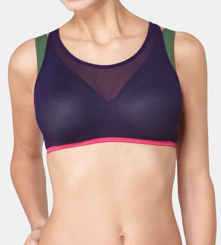 NWT Triumph 34B Sports Bra Triactlon Magic Motion MW EX 137087