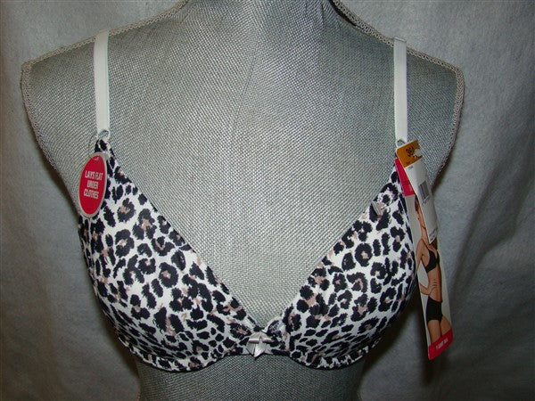 NWT Maidenform 34DD Cheetah Famous T Shirt Bra 7959 137098