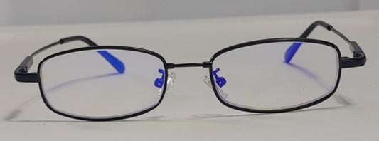 NWT CessBlue Kids Small Rectangle Blue Light Blocking Glasses UV Glare 87291