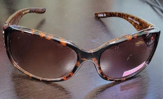 NWT Foster Grant Chelsea Butterfly Tortoiseshell Polarized Sunglasses #91899
