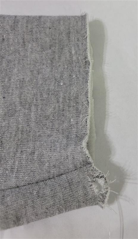 Sample Wildfox Minka Ruffle Hoodie Grey S Sweatshirt 92153