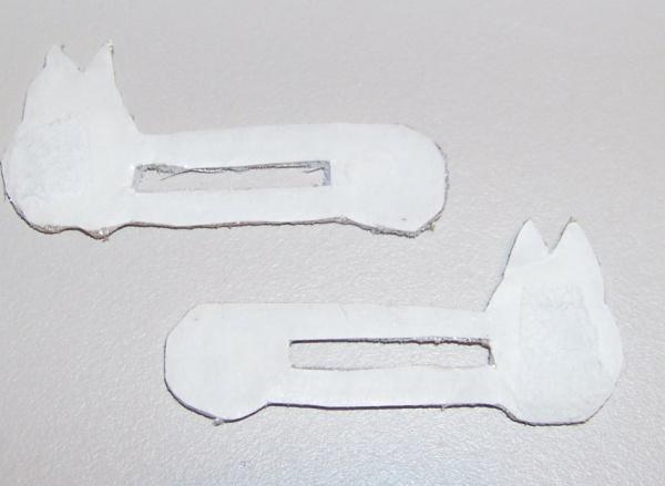 New Quiltz 10 Iron On Applique Baby Bunny Diaper Pins Patch 30158