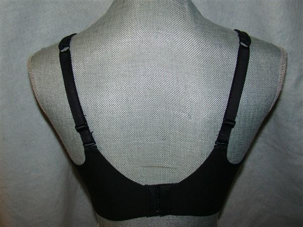 NEW Bali 36DD 1 Smooth U Light Convertible Full-Coverage Bra 3439 Black #68667