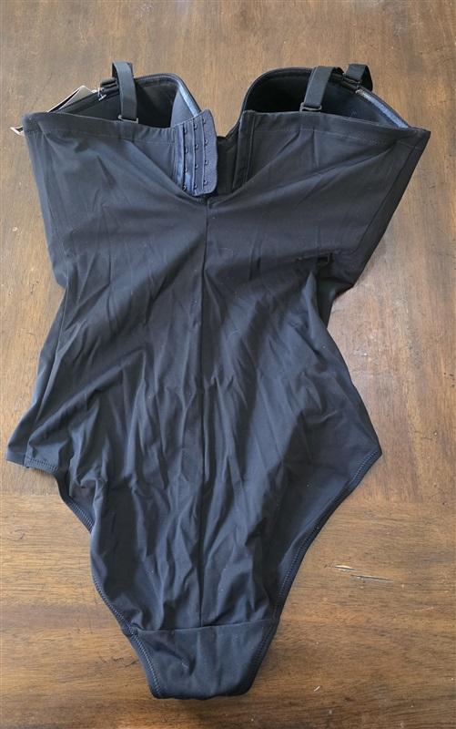 NWT Wacoal 36G Red Carpet Strapless Shaper Bodybriefer 801219 Black 76588