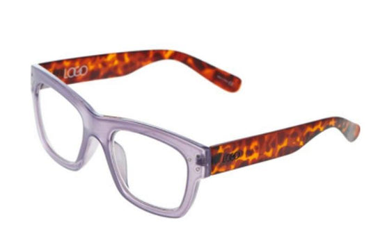 LOGO Lori Goldstein Signature Look Readers Thick Frame Gray Tortoise 0.0 #78211