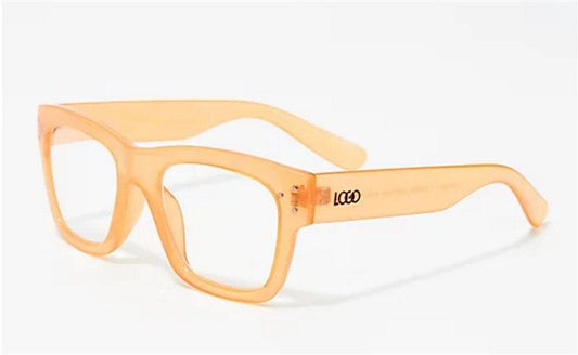 LOGO Lori Goldstein Signature Look Readers Thick Frame Peach 2.0 #78213