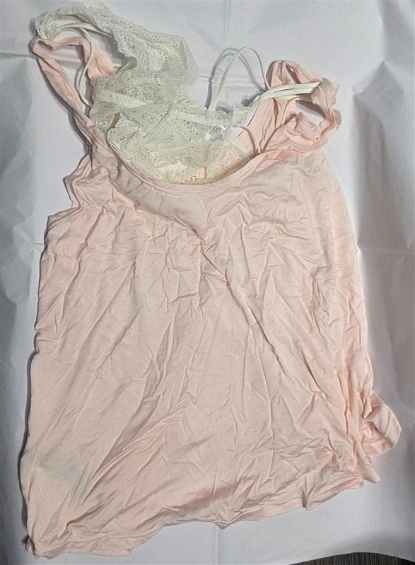 NEW honeydew M Audrey Lace Swing Cami 57114 Peach #79203
