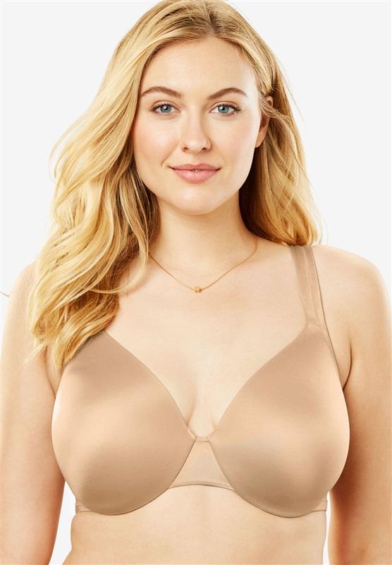 NWOt Comfort Choice Underwire T-Shirt Bra 48C Beige #79850