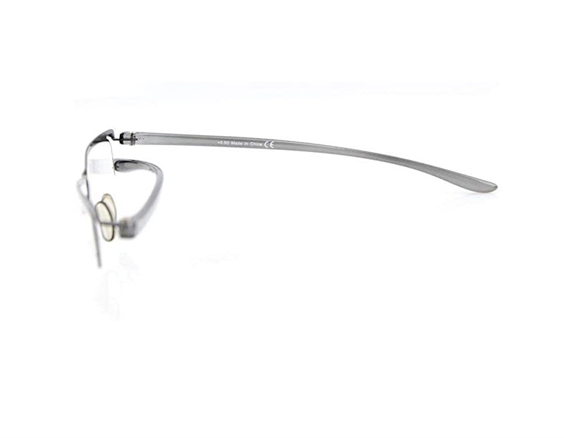 EyeKepper Half Rim Reading Glasses Black Unisex 4.0 86107