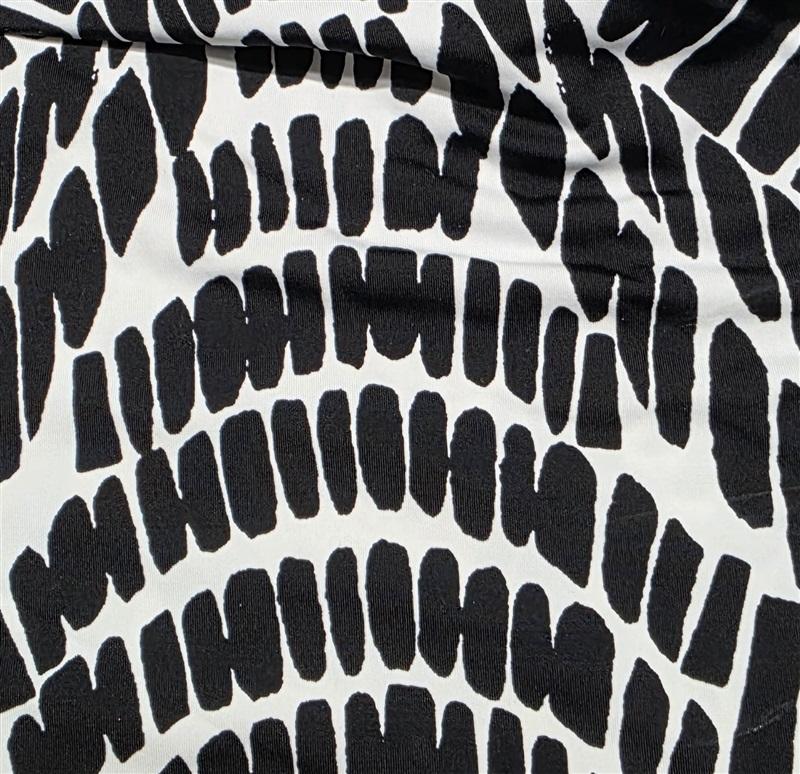 NWT Bar iii L Kaleidoscope Animal Print B/W Hipster Bikini Swim Bottom #86283