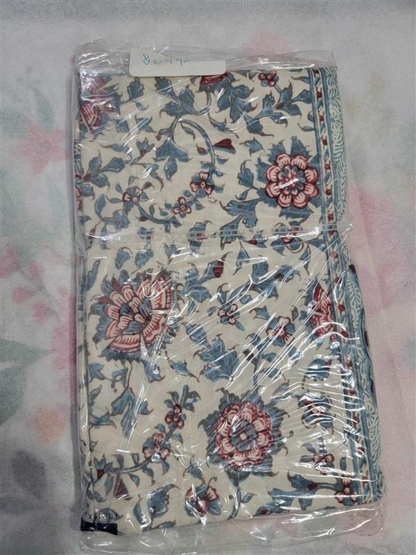NWOP Ralph Lauren Belle Pointe Avah White Floral King Sham Cotton 86996
