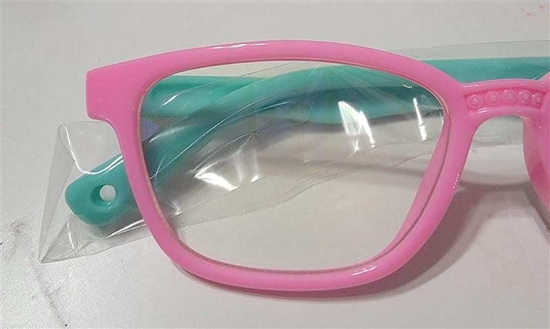NWT Children's Pink & Green Blue Light Blocking Glasses 87314