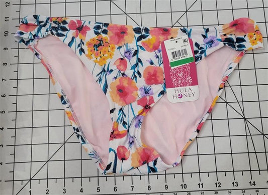NWT Hula Honey L Such a Fleury Poppy Cheeky Swim Bottoms #88273