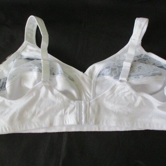 NWOT Lunaire 34DD Lace Soft Cup Bra 16041L White #90053