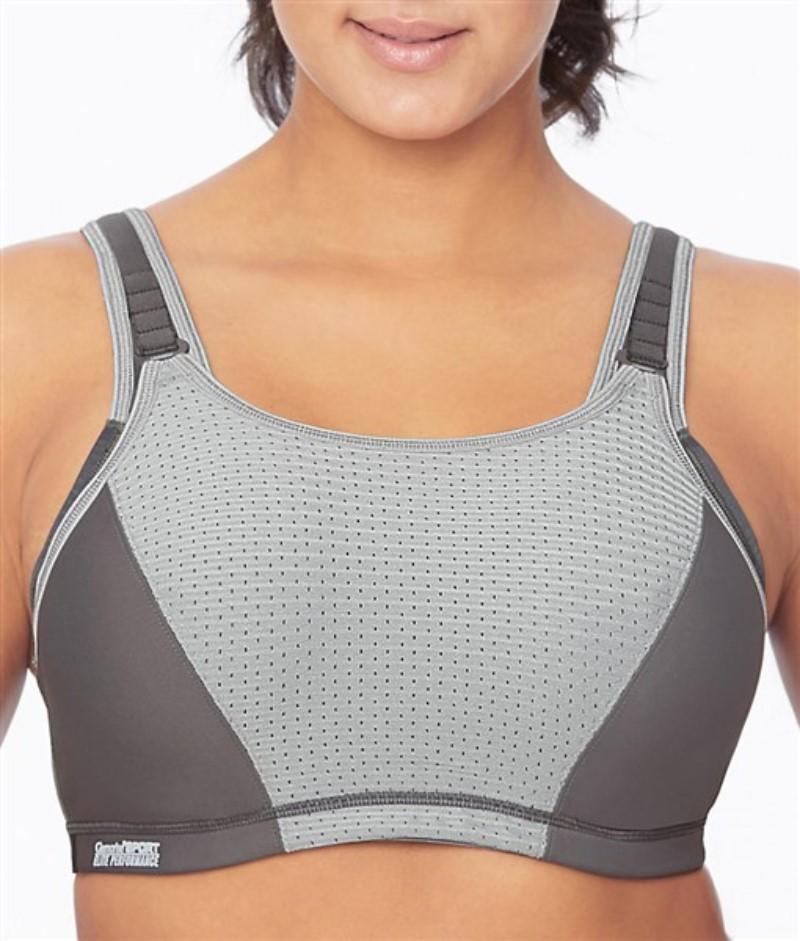 NWOT Glamorise 32F Elite Performance Adjustable Underwire Sports Bra 9167 #90059