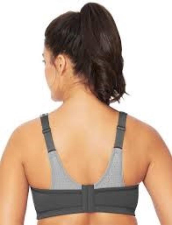 NWOT Glamorise 32F Elite Performance Adjustable Underwire Sports Bra 9167 #90059