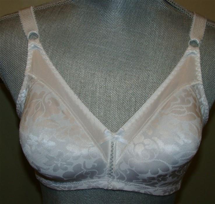 NEW Bali 42D Double Support Spa Closure Bra 3372 White #90101