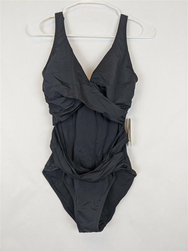 NWT Tommy Bahama 14 Pearl Floating Underwire Scoop One Piece Swimsuit 90131