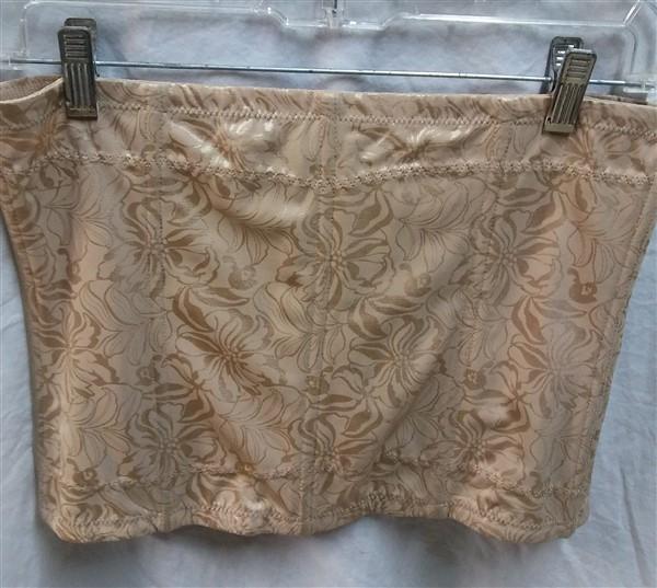 NWT Flexees M Instant Slimmer Long Torso Waist Nipper 6868 Beige #90161