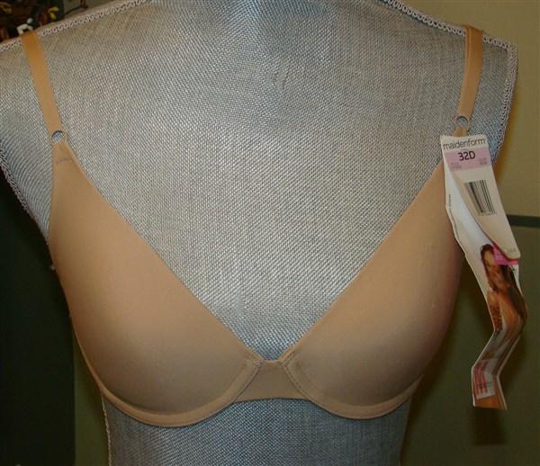 NWOT Maidenform 36C Beige Famous T Shirt Bra 0795X Free Ship! #90529