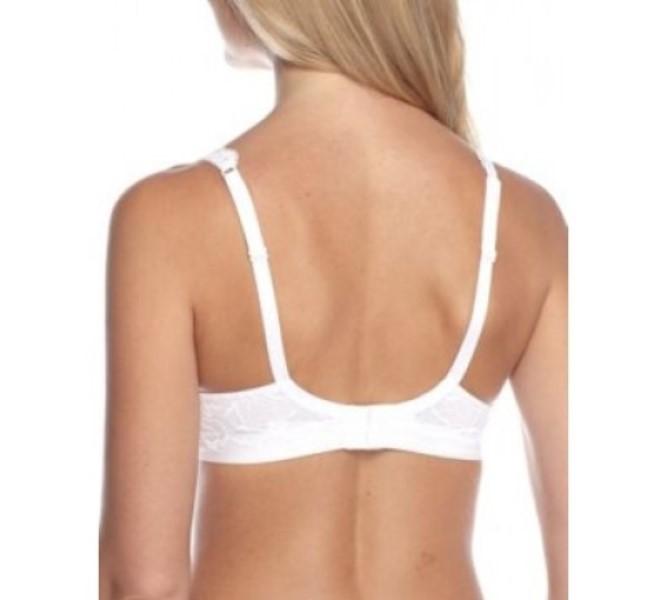 NWTD Bali 36D Lace Desire No-Foam Underwire Bra 6543 White #90561