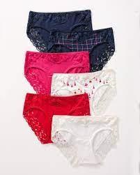 NWT Soma M Embraceable Signature Lace High Leg Underwear 6Pk 91812