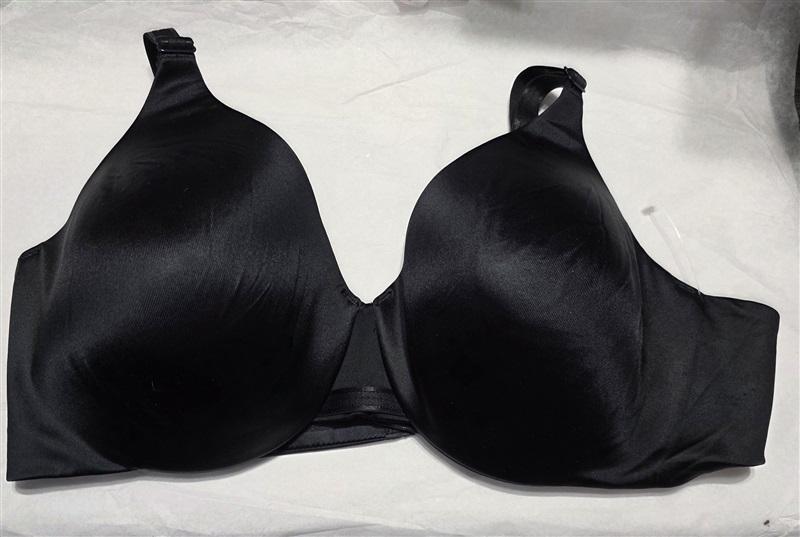 NWT Bali 38DD One Smooth U Smoothing & Concealing Underwire Bra 3W11 Black 91911