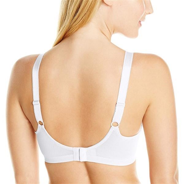NWT Amoena 34A Rita Soft Cup Mastectomy Bra 2004 White #91925