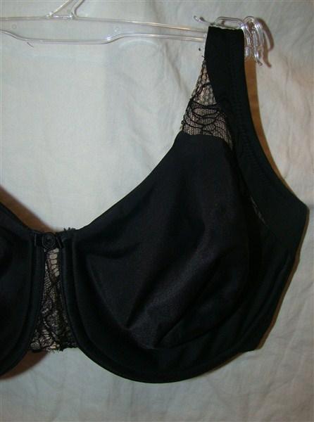 PO Wacoal 38D Finer Things Seamless Underwire Bra 85824 Black 91932