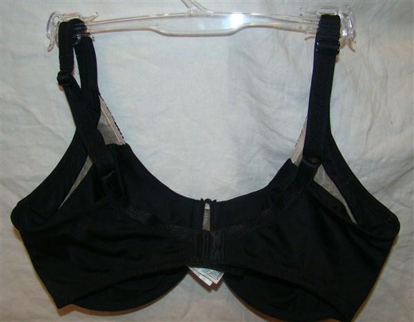 PO Wacoal 38D Finer Things Seamless Underwire Bra 85824 Black 91932