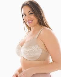 NWT Soma 42DDD Stunning Support Unlined Minimizer Bra Beige 91979