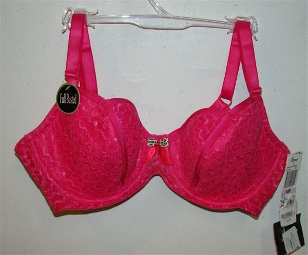 NWT Paramour 38D Animal Instinct Full Busted Lace Contour Bra 135199 Pink #92357