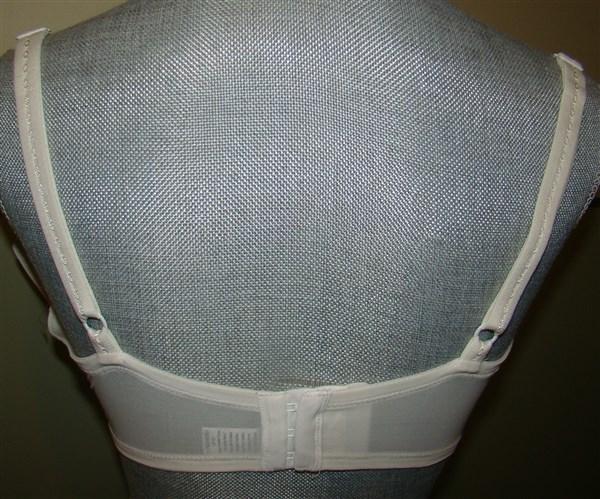 NWT Lilyette 871 Ivory Push Up Bra 38D Embroidered #92359