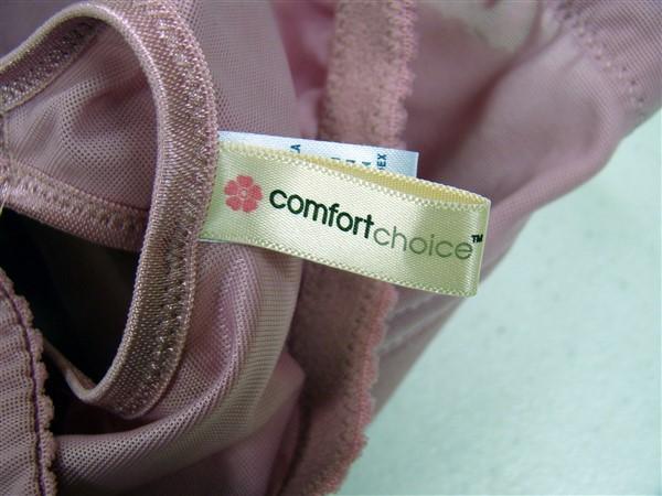 NWOT Comfort Choice 52B Easy Enhancer Wirefree Allover Lace Bra Rose #92444